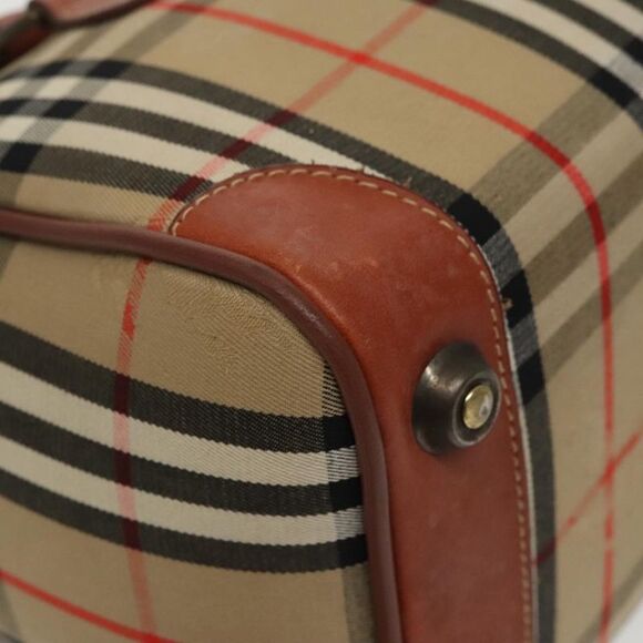 Burberry Nova Check Beige Canvas Handbag (Pre-Owned) - Picture 16 of 16